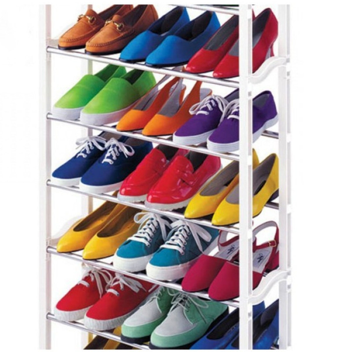 10-Tier Tall Shoe Rack Storage Organizer