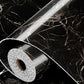 Self Adhesive Black Marble Wallpaper Roll
