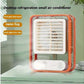Portable Misting Desk Fan with LED Night Light