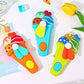 Hand Pressure Mini Fan for Kids, Cute Ice Cream Shape