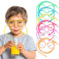Crazy Glasses Drinking Straws for Kids & Adults