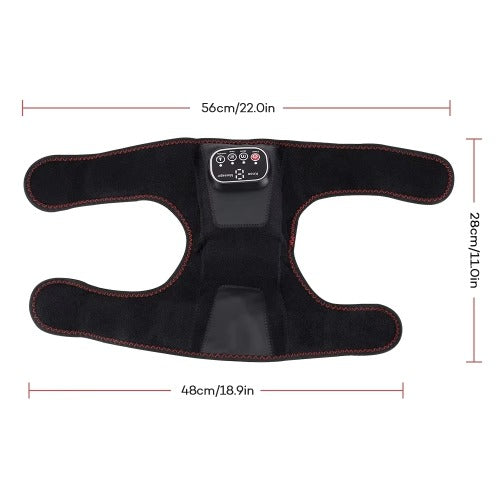 Wireless Heated Knee Massager with Air Pressure Compression