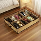Set of 12 Stackable Shoe Storage Boxes with Transparent Front Cover