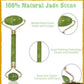 Jade Face Roller and Gua Sha Stone Set