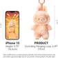 Labubu Doll Mystery Plush Collectible Blind Box Toy with Hanging Loop