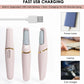 Electric Pedicure Foot File Callus Remover Rechargeable Foot Scrubber