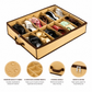Set of 12 Stackable Shoe Storage Boxes with Transparent Front Cover