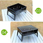 Portable Stainless Steel Charcoal BBQ Grill