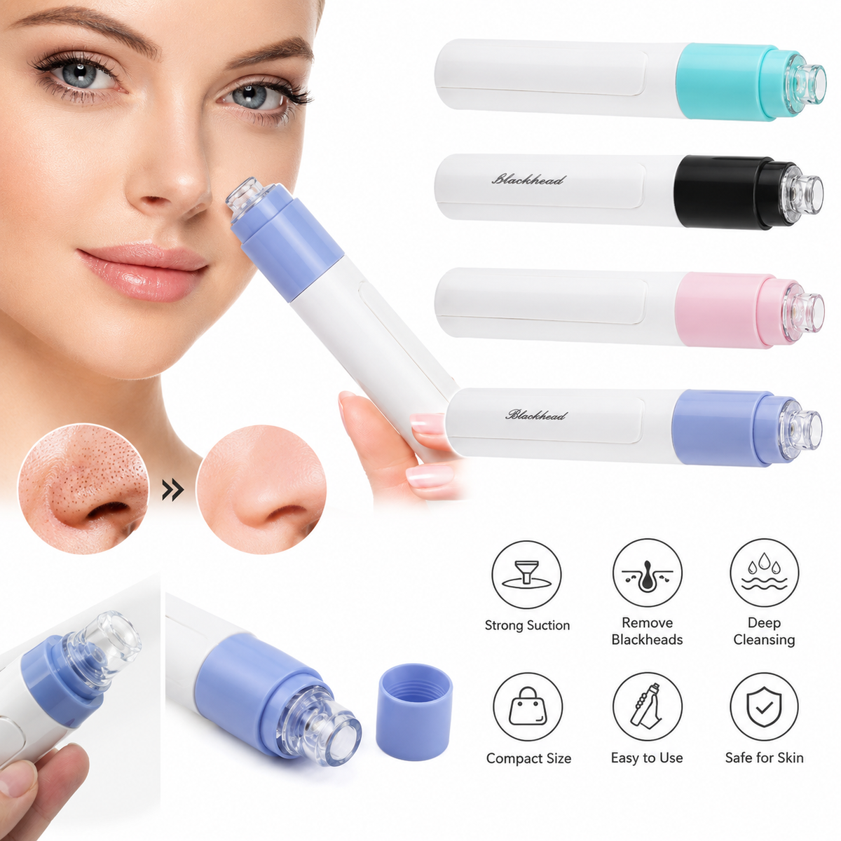 Electric Blackhead Remover Vacuum Pore Cleaner