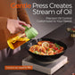 2-in-1 Oil Dispenser & Sprayer Bottle for Kitchen