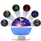 LED Galaxy Moon Lamp Starry Sky Rotating Projection