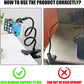 Flexible Adjustable Mobile Phone Holder Stand