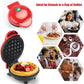 Mini Waffle Maker with Non-Stick Cooking Plates