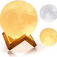 3D Moon Lamp 4.7 Inch Dual-Color LED Night Light