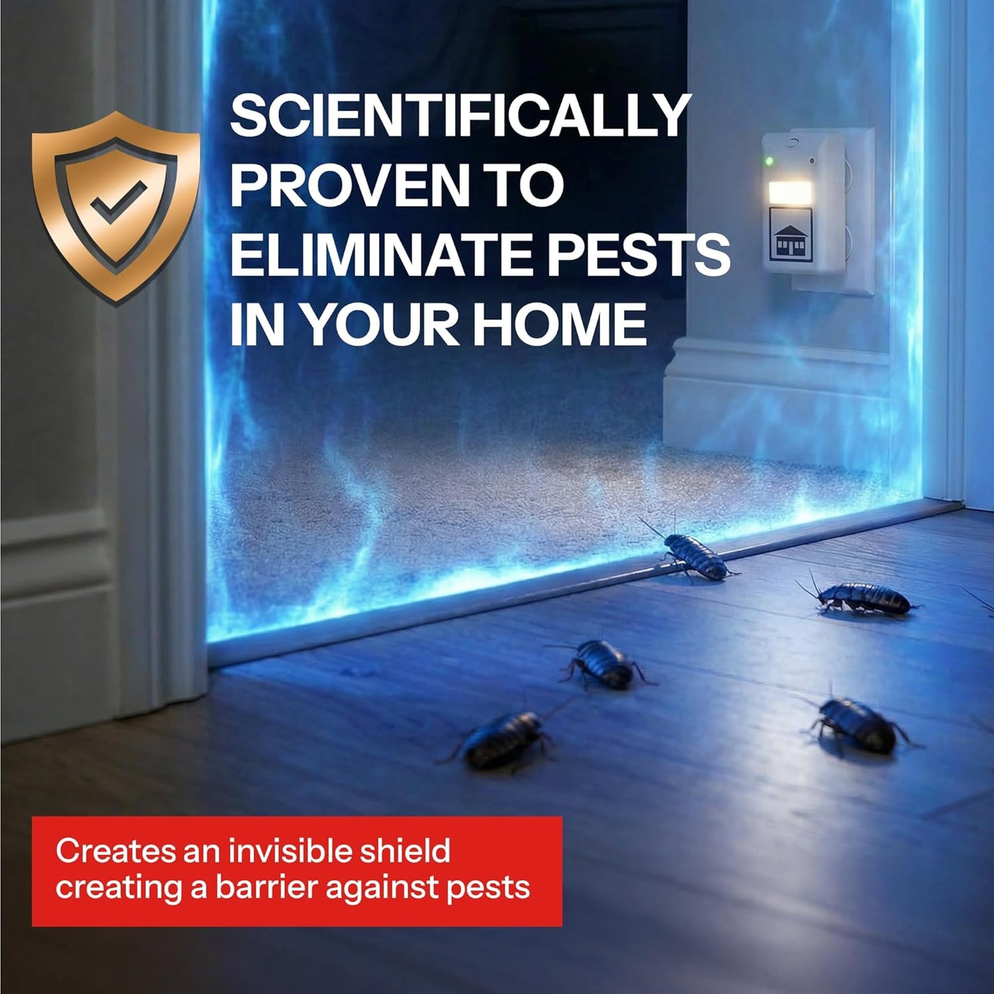 Plug-In Electronic Pest Repeller for Home Use