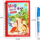 Reusable Water Drawing Magic Book for Kids Ages 2–5