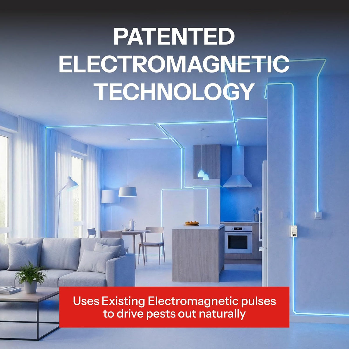 Plug-In Electronic Pest Repeller for Home Use
