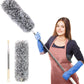 Flexible Fan Cleaning Duster with Long Extendable Rod
