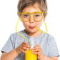 Crazy Glasses Drinking Straws for Kids & Adults