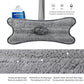 Twisted X-Type Microfiber Floor Mop with Self-Wringing System