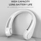 Portable Bladeless Neck Fan, Hands-Free Rechargeable Wearable Personal Fan