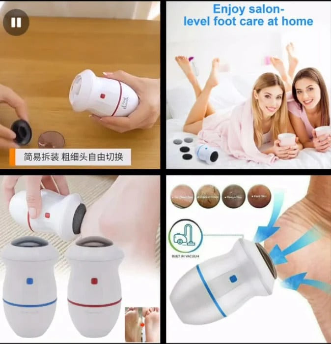 Electric Vacuum Foot Grinder Pedicure Tool