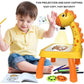 LED Drawing Projector Table for Kids, Projection Painting Board with Erasable Drawing Surface