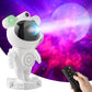 Astronaut Galaxy Star Projector Night Light with Bluetooth Speaker