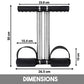Double Spring Tummy Trimmer and Ab Exerciser