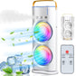 Portable Air Cooler Mini Fan with 3 Mist Spray Modes