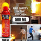 Portable Fire Safety Spray 500ml for Home, Office and Vehicle Use