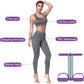 Elastic Sit-Up Pull Rope with Dual Spring Tension