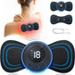 Rechargeable EMS Massage Patch with 8 Modes and 19 Intensity Levels