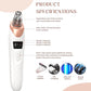Rechargeable Electric Facial Cleansing Brush with 4 Interchangeable Brush Heads