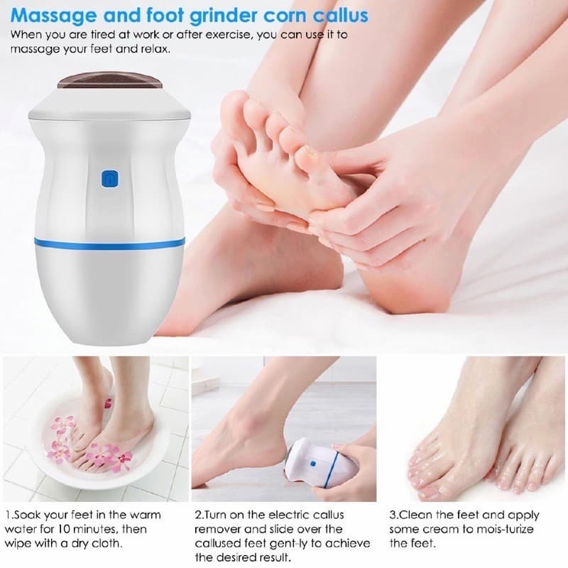 Electric Vacuum Foot Grinder Pedicure Tool