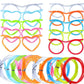 Crazy Glasses Drinking Straws for Kids & Adults
