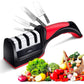 Professional Knife and Scissors Sharpener with Non-Slip Base